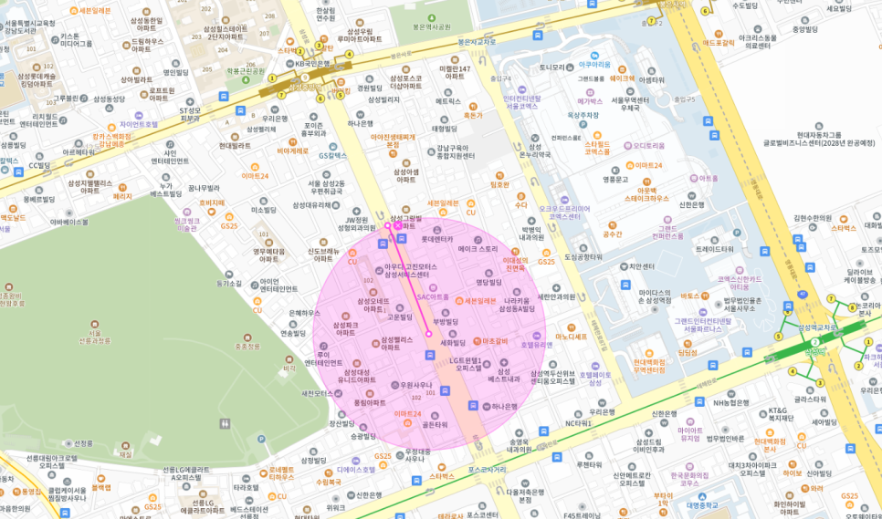 삼성중앙역 주차 / 강남구 월주차 / 삼성동 주차장 / 주만사 / 평일 주말 전일제