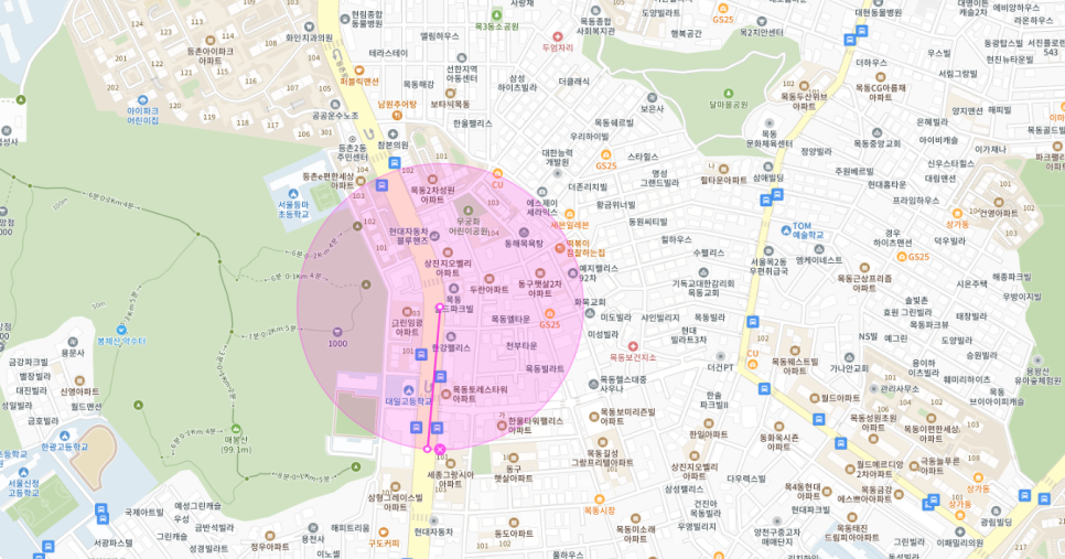 목동 주차장 / 양천구 월주차 / 주만사 / 평일 주간제