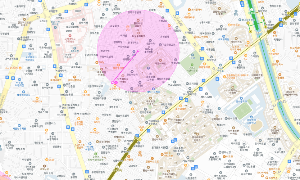 남구로역 공영주차장 없을 때 / 구로구 월주차 / 구로동 주차장 / 주만사 / 평일 주간제