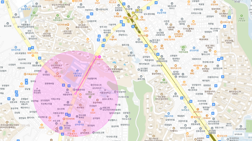 상도역 주차 / 동작구 월주차 / 상도동 주차장 / 주만사 / 평일 주말 전일제