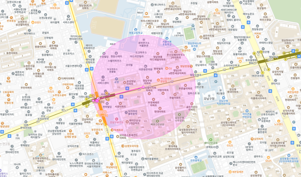 강남구청역 주차 / 강남구 월주차 / 삼성동 주차장 / 주만사 / 평일 주간제