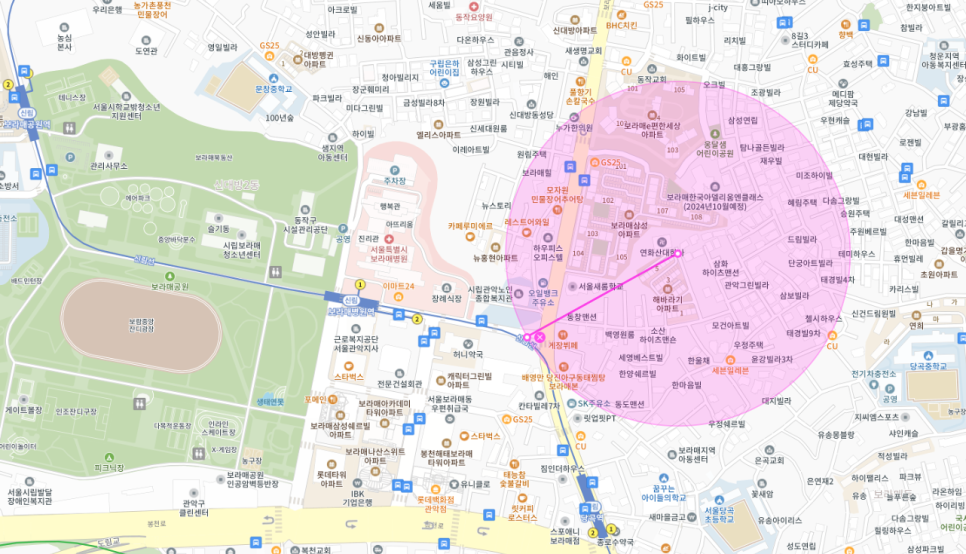 보라매병원 주차 / 관악구 월주차 / 봉천동 주차장 / 주만사 / 평일 야간제