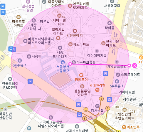 서울 강서구 가양동 | 월주차 정기권 | 주간 | 양천향교역 인근 주차장