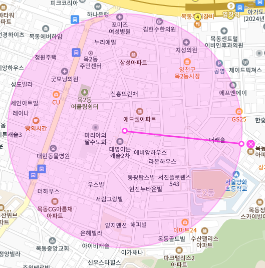 서울 양천구 목동 | 월주차 정기권 | 전일제 | 서울양화초등학교 인근 주차장