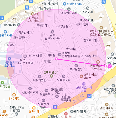 서울 구로구 오류동 | 월주차 정기권 | 주간 | 서울오류초등학교 인근 주차장