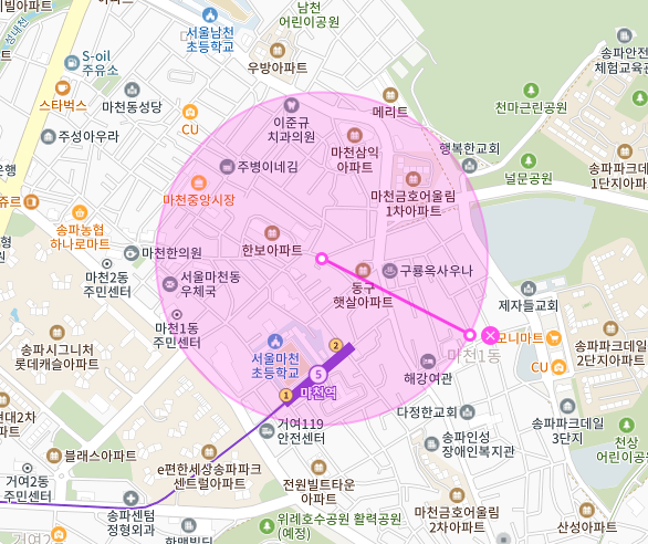 송파구 마천동 월주차|14만원|주만사 월주차