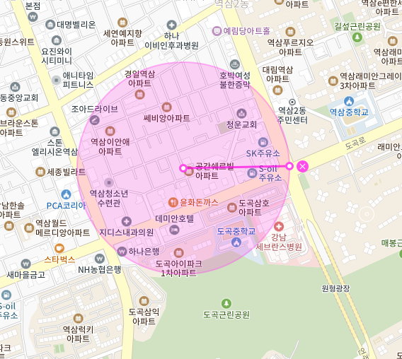 강남구 역삼동 월주차 | 일 8,900원 | 주만사 월주차 | 세브란스병원 인근 주차장