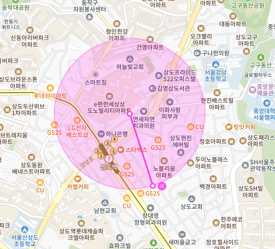 동작구 상도동 월주차 | 15만원 | 상도역 인근 주차 | 주만사 월주차