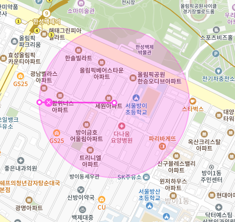 송파구 방이동 월주차|13만원|주만사 월주차