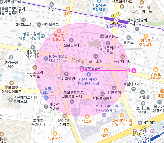 영등포구 영등포동4가 월주차 | 12만원 | 주만사 월주차 | 대기신청가능!