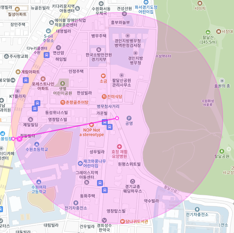 수원 팔달구 고등동 공영주차장을 찾고있다면? 더욱 합리적인 주만사 월주차!