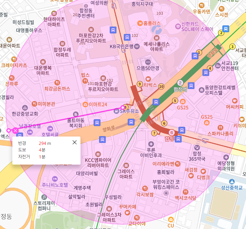 합정 월주차 마포구 합정동 주차장 안내