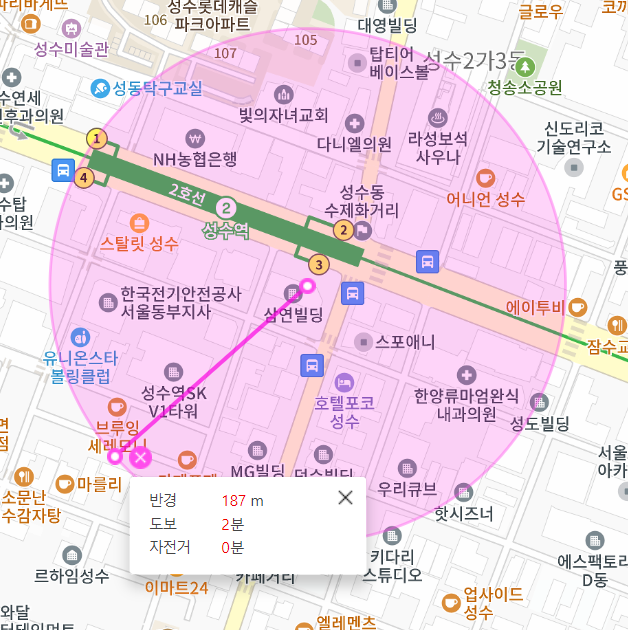 성수 월주차, 성수동 성수역 주차장 안내