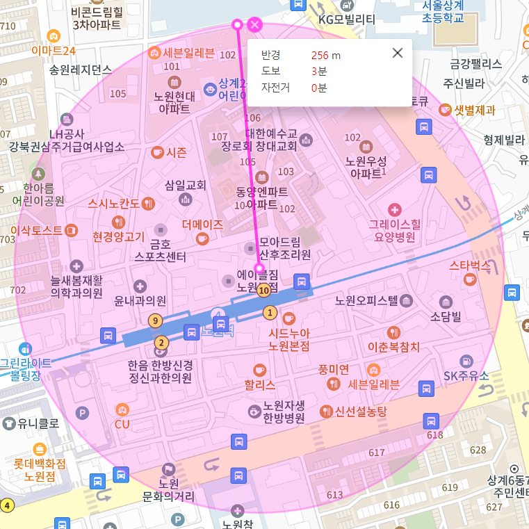 노원 월주차 노원역 인근 최적장소