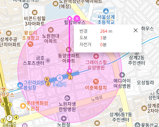 노원역 월주차 인근 편리한 곳