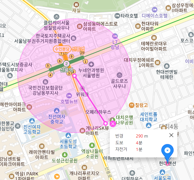 강남 월주차, 친구 같은 주만사 따라 강남 가서 주차하기