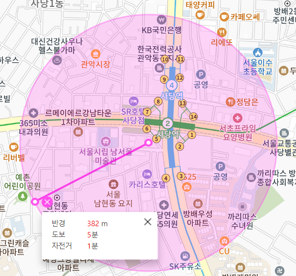 사당역 월주차 쉽고 빠른 주차장 찾기