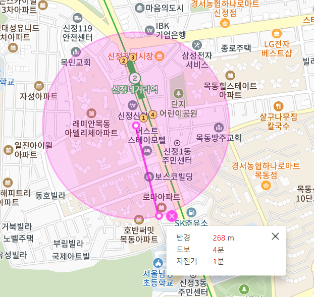 신정네거리역 월주차 기계식 주차장