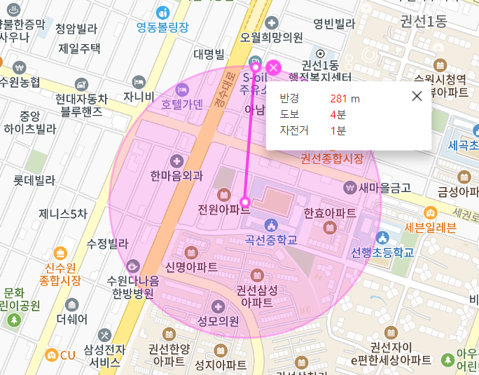 권선동 월주차 숨은 주차장 주만사로 발견