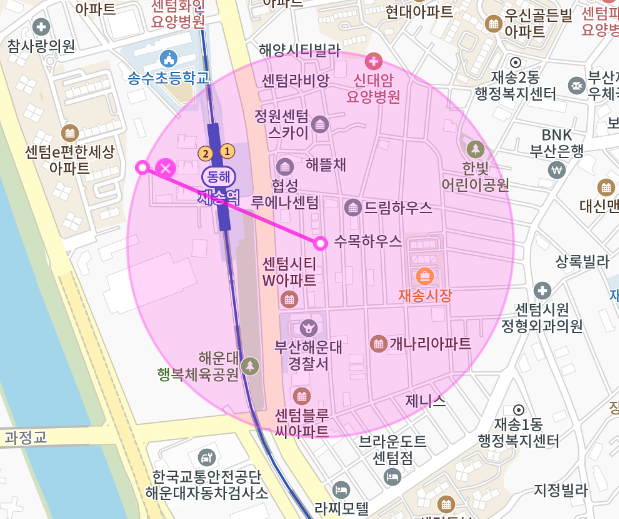 재송동 월주차 _ 재송역/역세권 주차장/단일주차/빈자리/승용차 전용