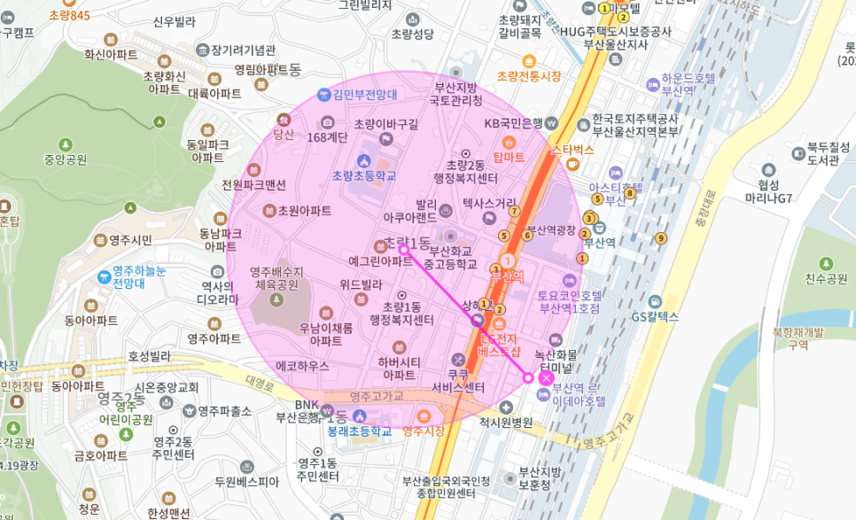 초량동 월주차 _ 부산역에서 기차 이용과 주차를 모두 원한다면? / 부산역 1번, 3번 출구 근처