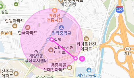 임학동 월주차 _ 초 역세권/임학역 주차장/롯데마트/홈플러스/계양 IC