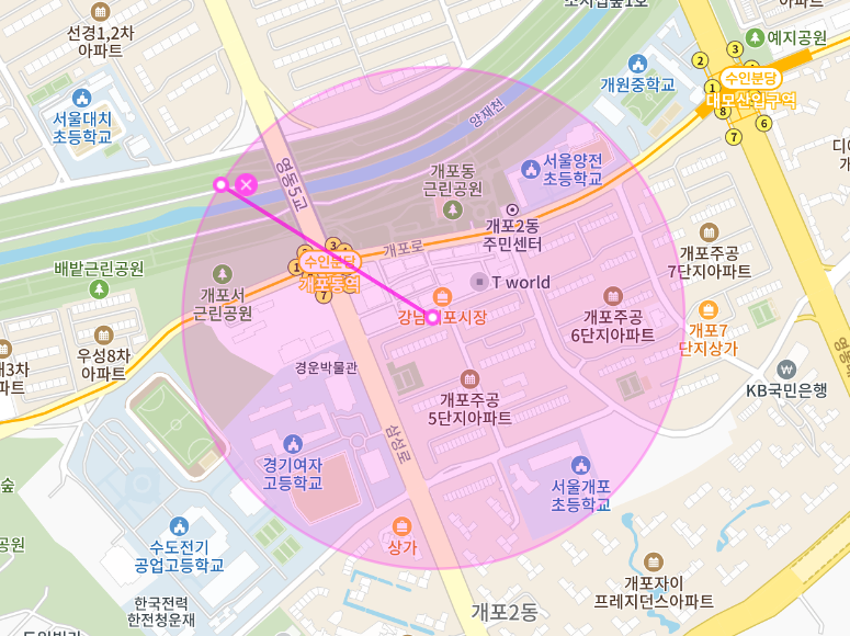 개포동 월주차 _ 강남 월주차장 구하기 프로젝트!! 개포동역 6번 출구에서 5분 거리에 있는 월주차장 정보