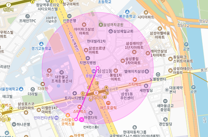 삼성동 월주차 _ 강남 삼성봉 봉은사역 근처에 월주차장이 있다고?