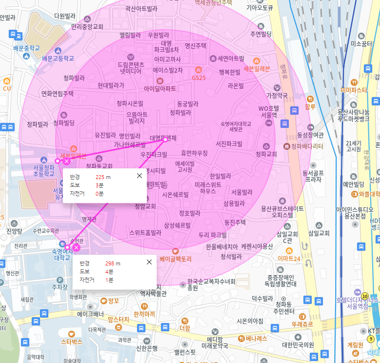 청파동 월주차 _ 숙명여대 인근 빌라 10만 원대 주차장