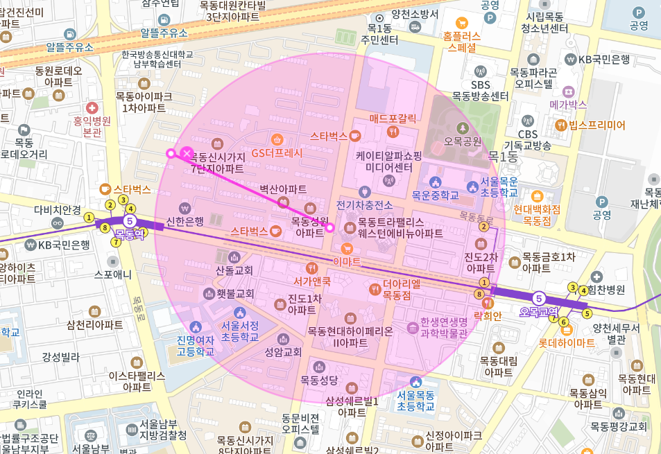 목동 월주차 _ 목동역과 오목교역에서 모두 가까운 주차장