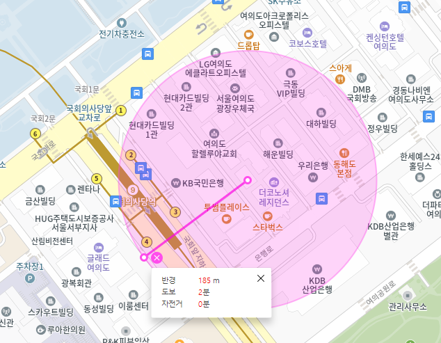 국회의사당역 월주차, 빠른 월주차는 주만사에서