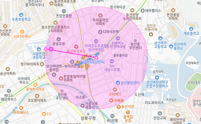 성신여대입구역 월주차_성신여대입구역 1분 거리 주차장