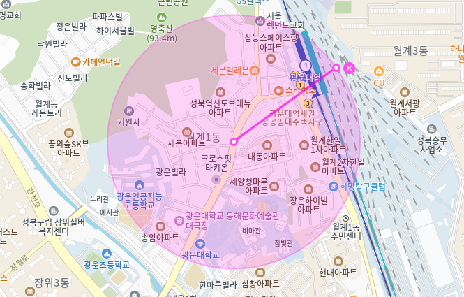 광운대역 월주차_광운대역, 광운대학교 근처 주차장