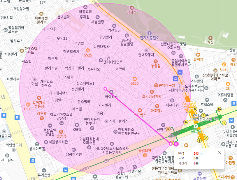 선릉 월주차, 선릉역 인근 주말 이용 가능한 주차장
