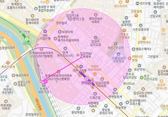 답십리동 월주차_답십리역 2분 거리 주차장