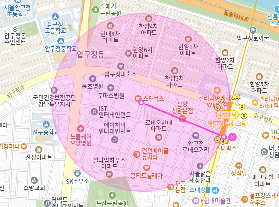 압구정로데오역 월주차_압구정로데오역 5분 거리 기계식 주차장