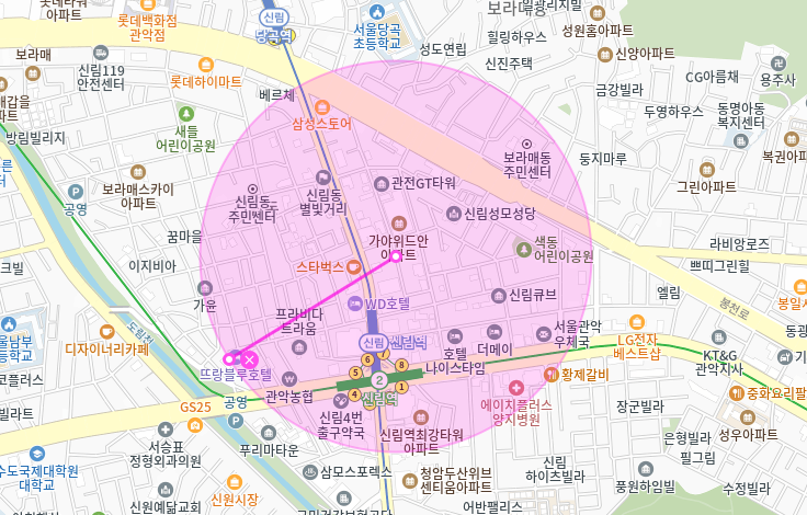 신림역 월주차_신림역 2분 거리 주차장