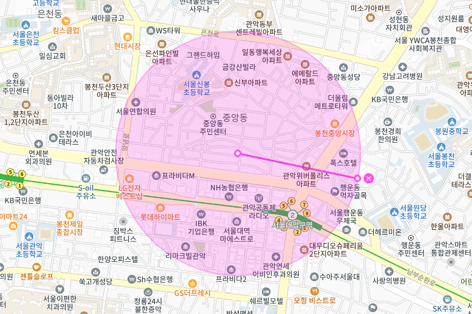 봉천동 월주차 _ 서울대입구역 5번 출구에서 5분이면 도착하는 승용차 전용 월주차장