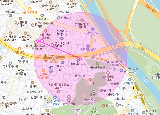 염창역 월주차_염창역, 목동근린공원 근처 주차장