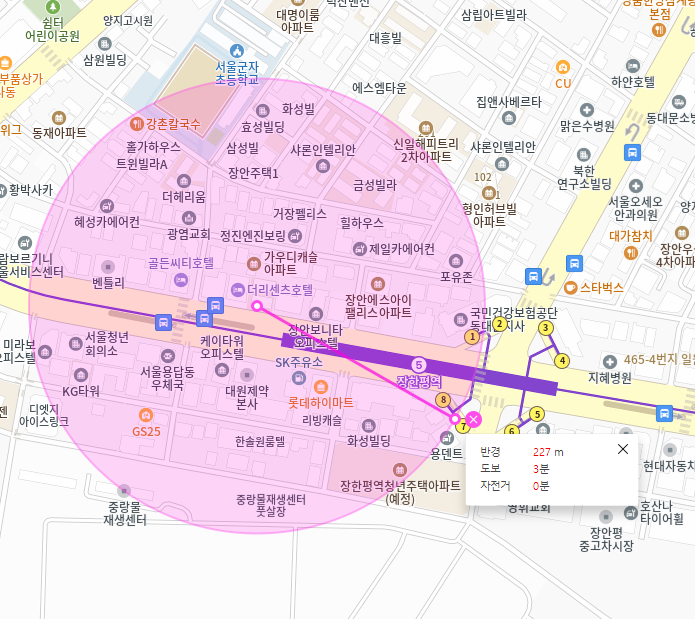 장한평 월주차, 월주차 전문 주만사에 주차하기