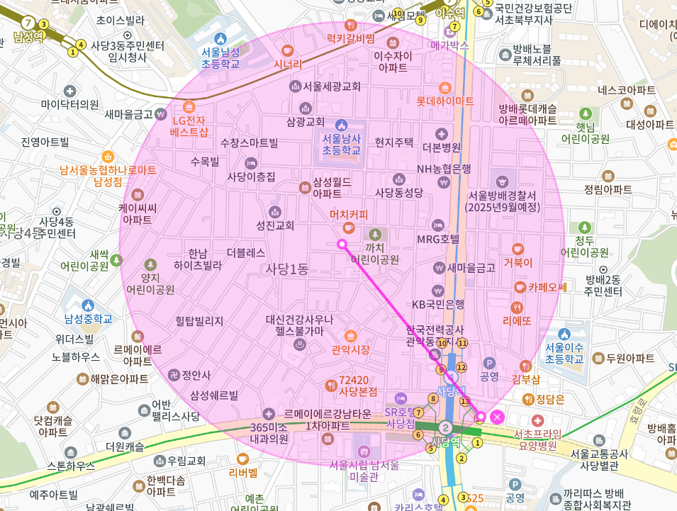 사당 월주차_ 사당역 인근 주차장
