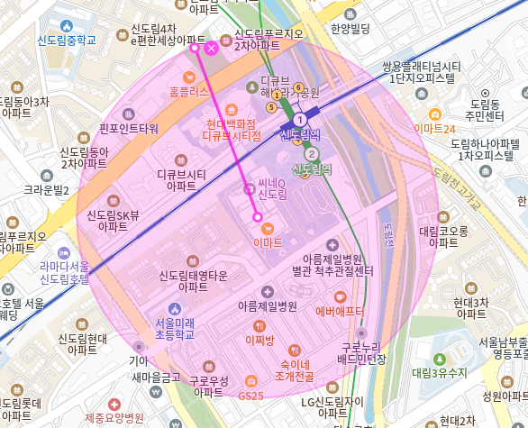신도림역 월주차_신도림테크노마트 월주차장