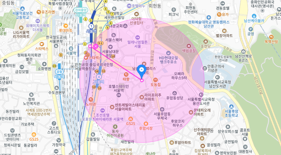 서울역 월주차 _ 24시간 사용 가능/빈자리/자주식/
