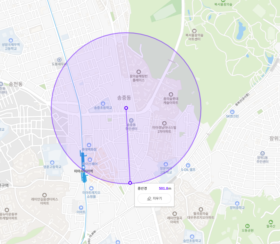 미아동 월주차_한눈에 내려다보는 미아동 월 주차장, 이젠 현장에서 찾지 마세요!