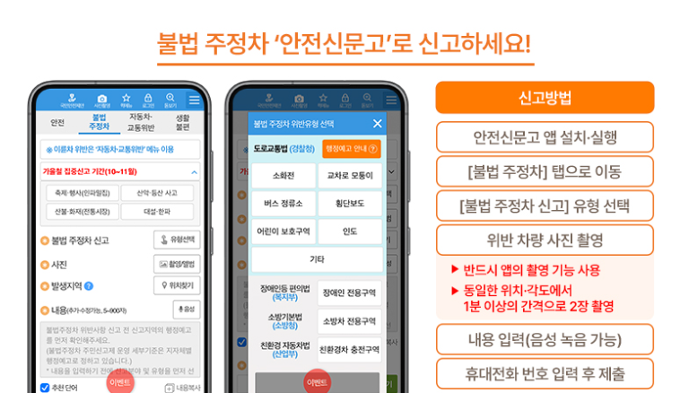 주정차 금지구역에 대해 알아보자!