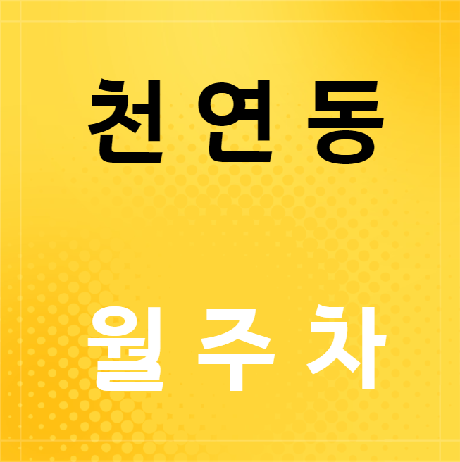 천연동 월주차 / 감리교 신학대학교인근 대표 이미지