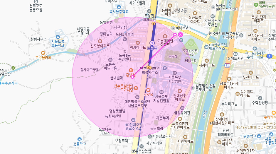 도봉역 월주차 _ 전일제/11만 원/기계식/승용차 전용