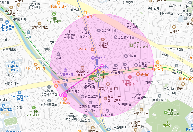 신림역 월주차 _  7번 출구에서 30초 걸리는 주차장!