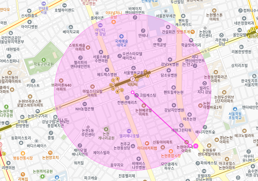 학동역 월주차_ 3번출구에서 넘어지면 닿을 초초역세권 주차장