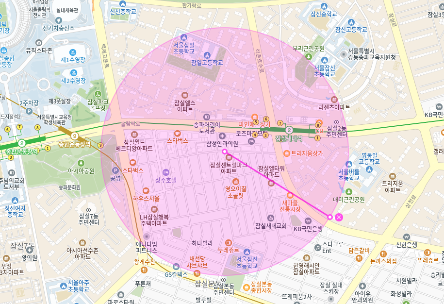잠실새내 월주차_ 잠실새내역 4번출구 인근에서 주차장 찾으신다면
